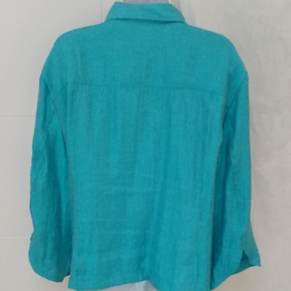 Ruby Rd Button up top sz 24W 2X - Picture 3 of 6